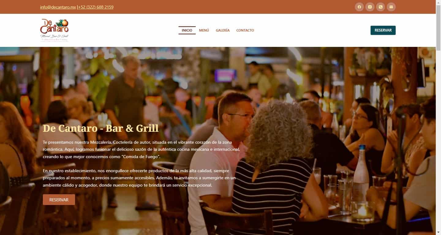 De Cantaro Restaurant en Puerto Vallarta
