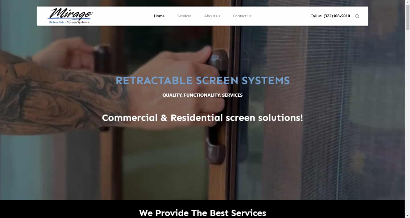 Mirage Screens System by Javier Estrada