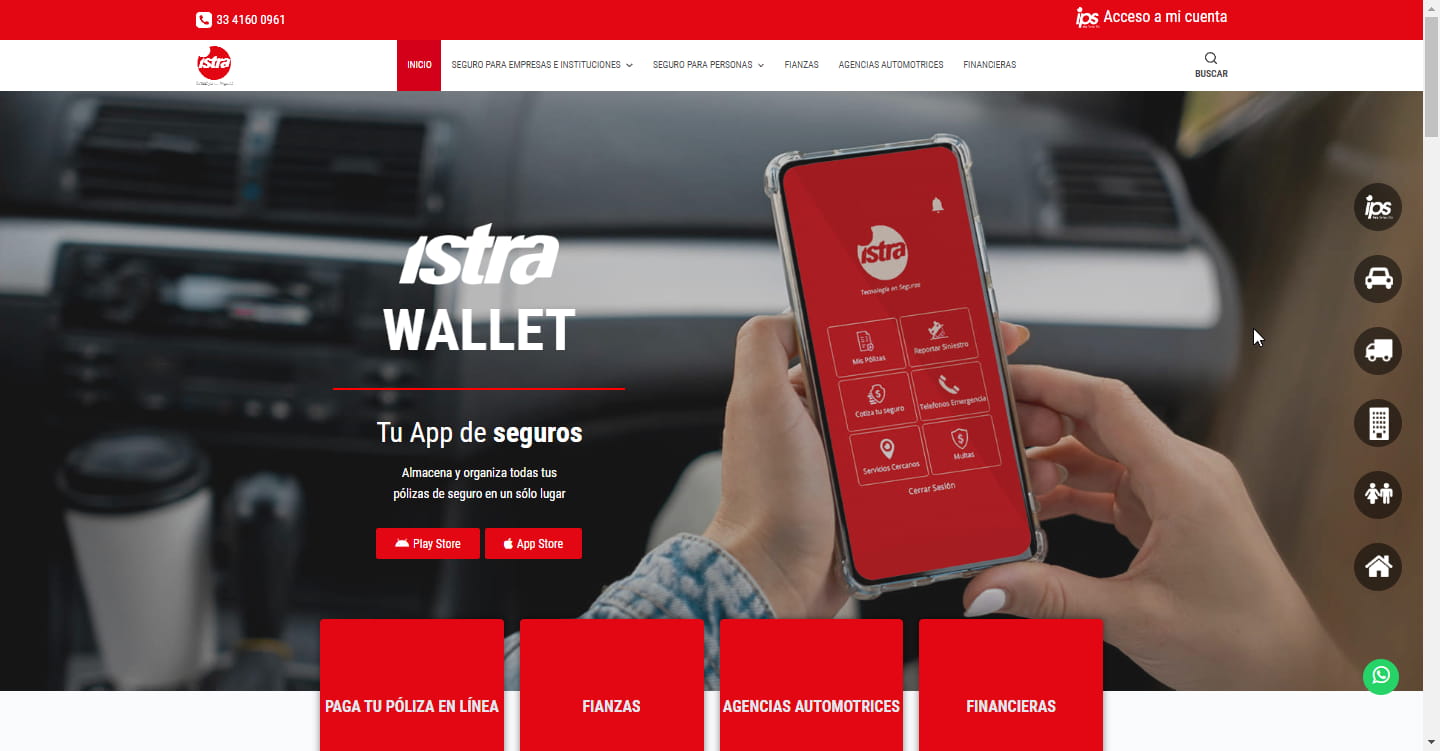 Home Page Istra Seguros By Javier Estrada