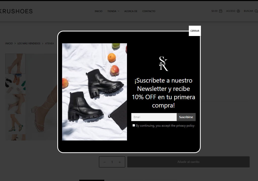 Krushoes diseñado por Javier Estrada